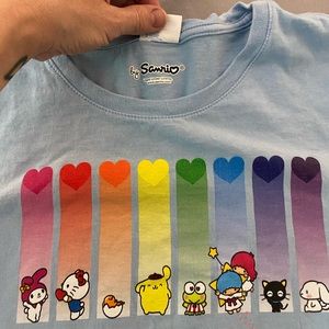 Hello Kitty and Friends Sanrio Rainbow T-Shirt